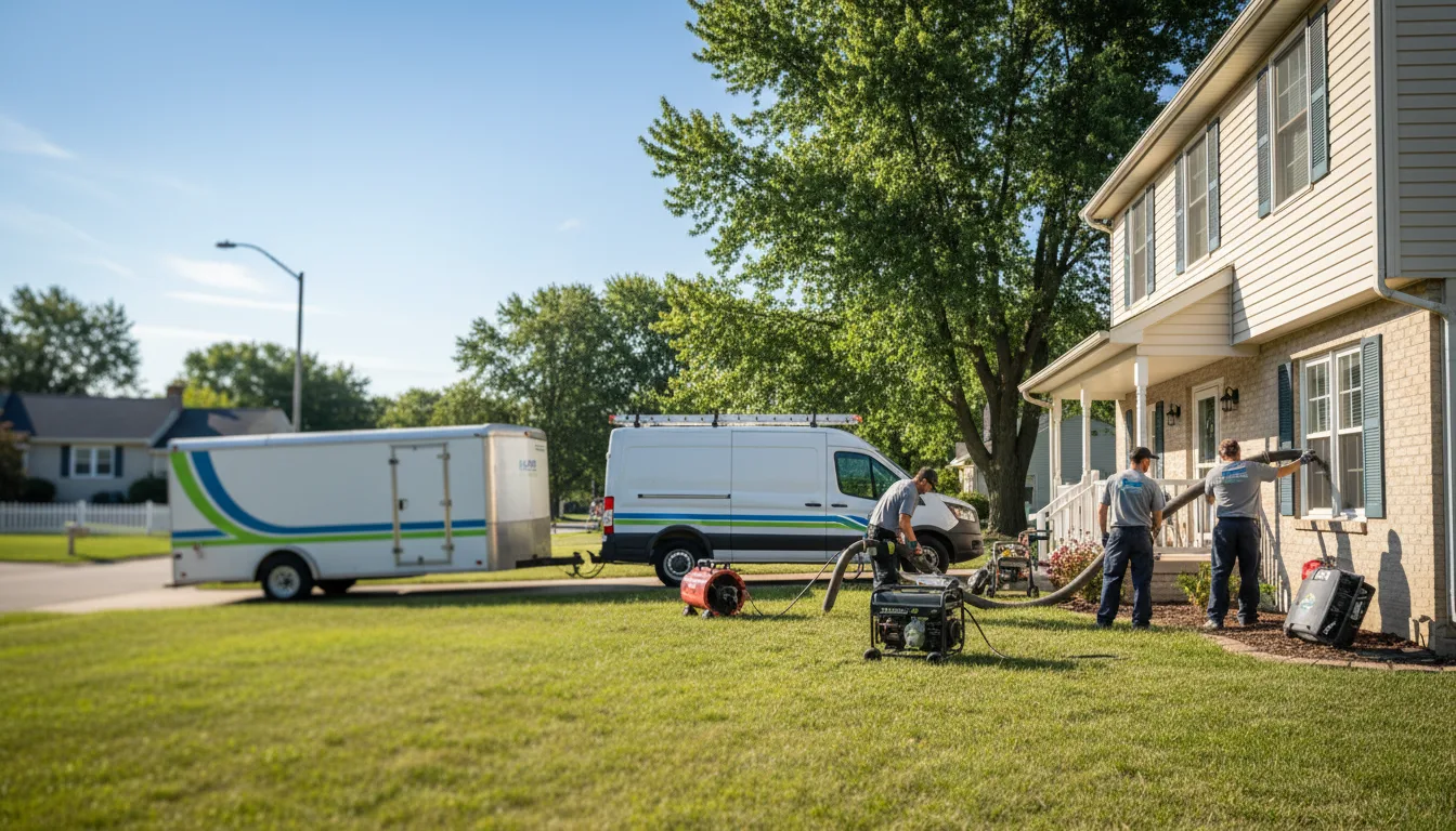 Flooded Basement Restoration And Cleanup With Repair in Oto, IA near me
